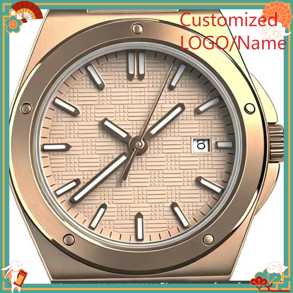 Jewelry Watch - DONGストア 41mm メンズ高級腕時計 904Lスチール製 自動巻き機械式ムーブメント カスタムウォッチ