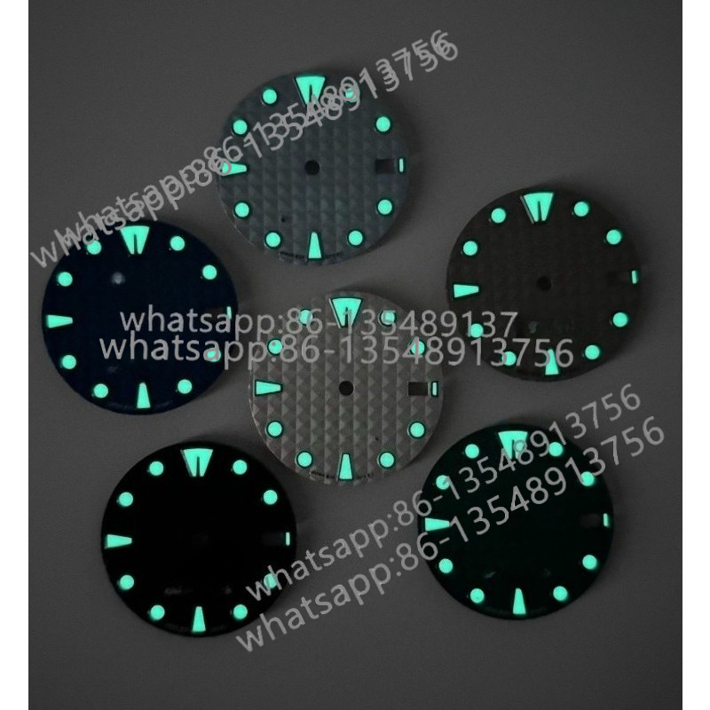 Jewelry Watches For Sale - 新品腕時計改造アクセサリー文字盤28.5mmグリーン夜光対応NH35ムーブメント工場直販