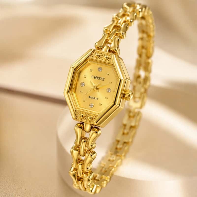 CHISTE ブランドのレディース腕時計絶妙な高級レトロメタ - High Jewelry Watches のレビューと価格