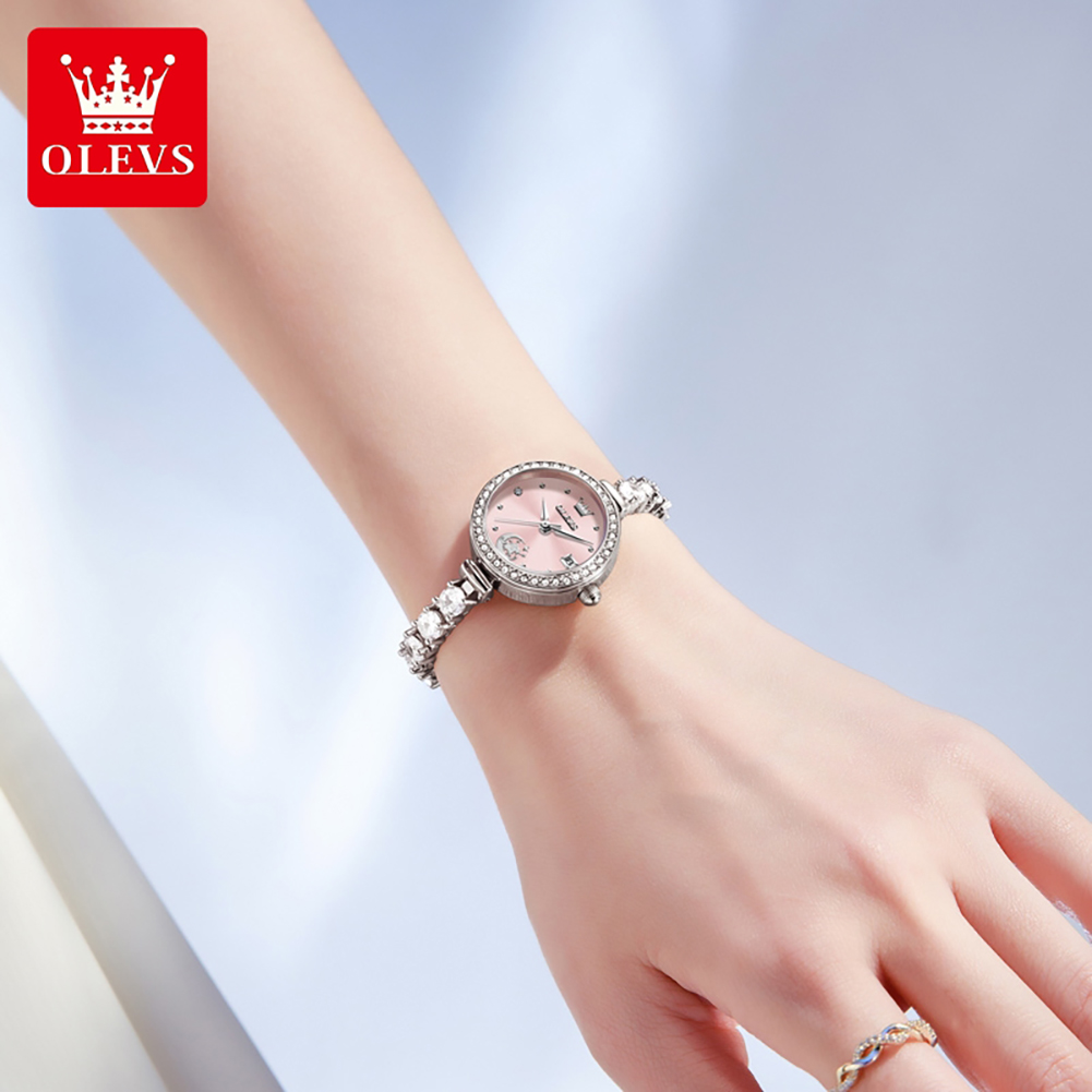 OLEVS 2998 ブランドオリジナルの本物の女性用腕時計 - Jewelry Watch のレビューと価格