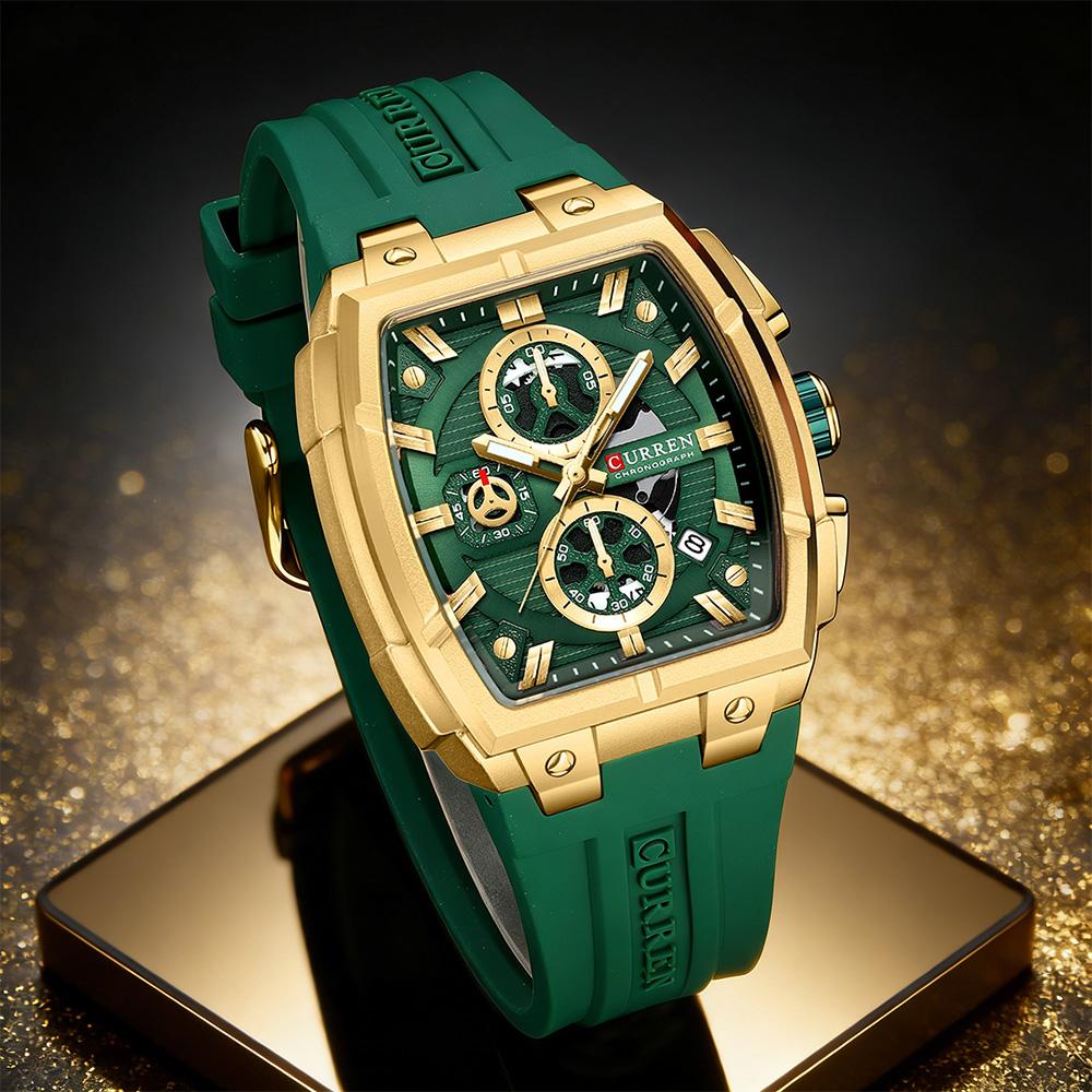 CURREN 高級ヴィンテージ腕時計 メンズ スポーツ クロ - Jewelry Watch のレビューと価格