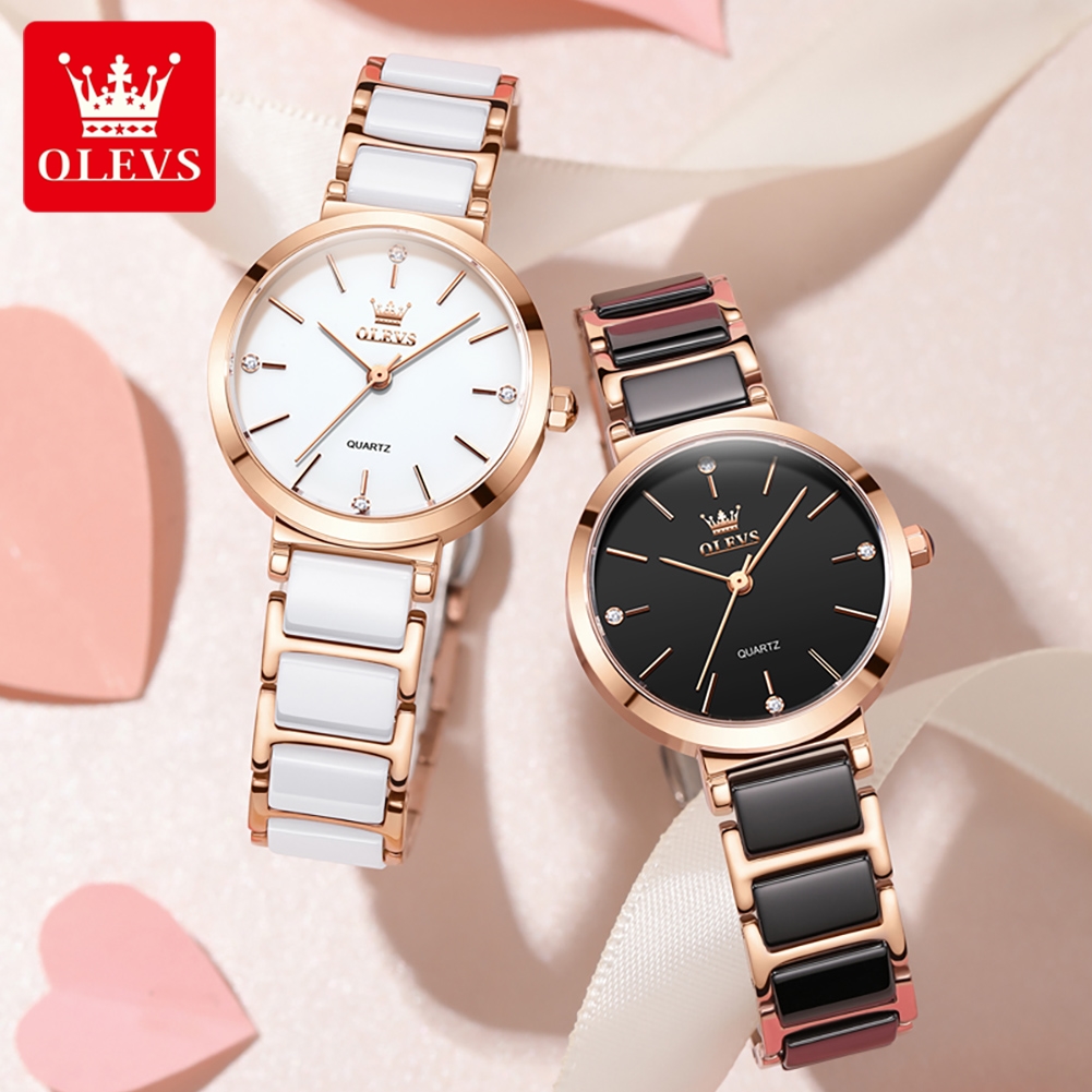 OLEVSレディース腕時計5877高級エレガントクォーツ腕時 - Jewelry Watch のレビューと価格