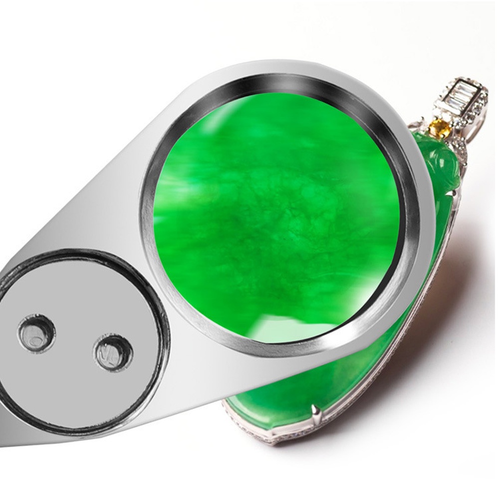 40X 高精細折りたたみ拡大鏡 LED 照明付きハンドヘルド - Collectors Coins Jewelry & Watches Of Smithtown Reviews のレビューと価格