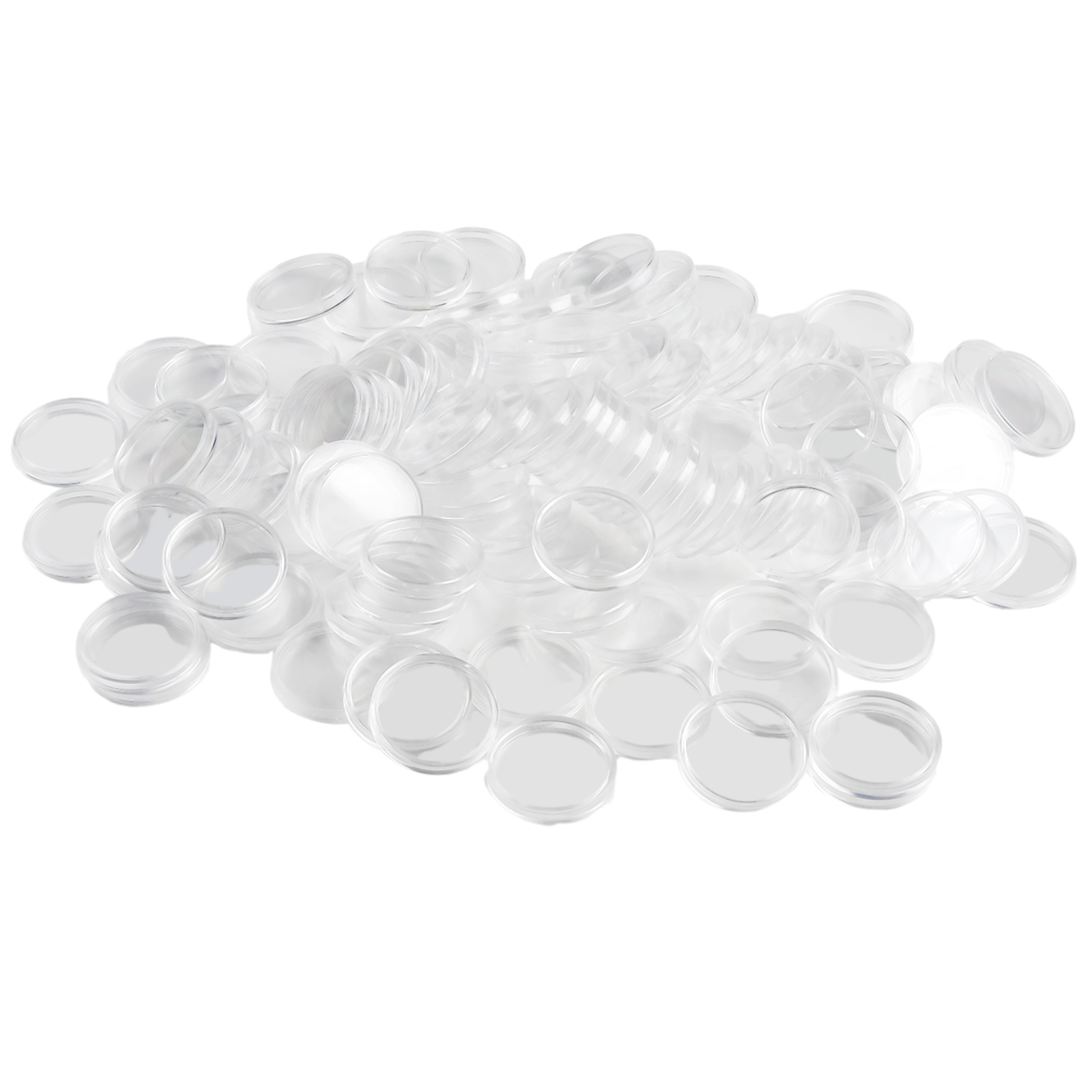 100個入り 透明プラスチック製丸型コインカプセルホルダー  - Collectors Coins Jewelry & Watches Of Smithtown Reviews のレビューと価格