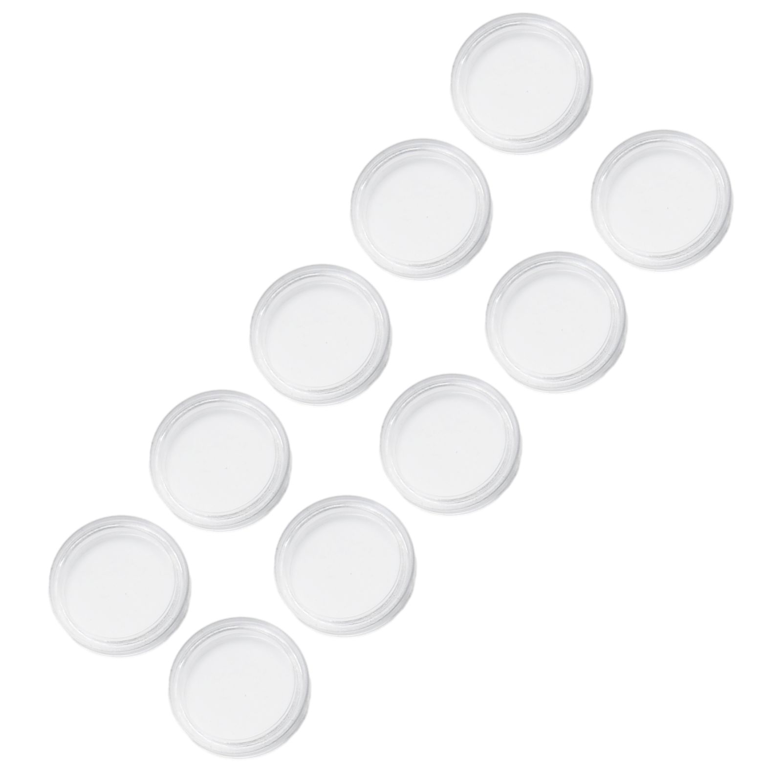 100個入り 透明プラスチック製 小型丸型収納ボックス 直径 - Collectors Coins Jewelry & Watches Of Smithtown Reviews のレビューと価格
