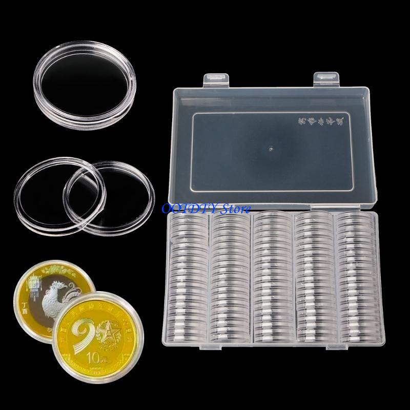 367A ラウンドコイン収納ボックス 100 個コインコレク - Collectors Coins Jewelry & Watches Of Smithtown Reviews のレビューと価格