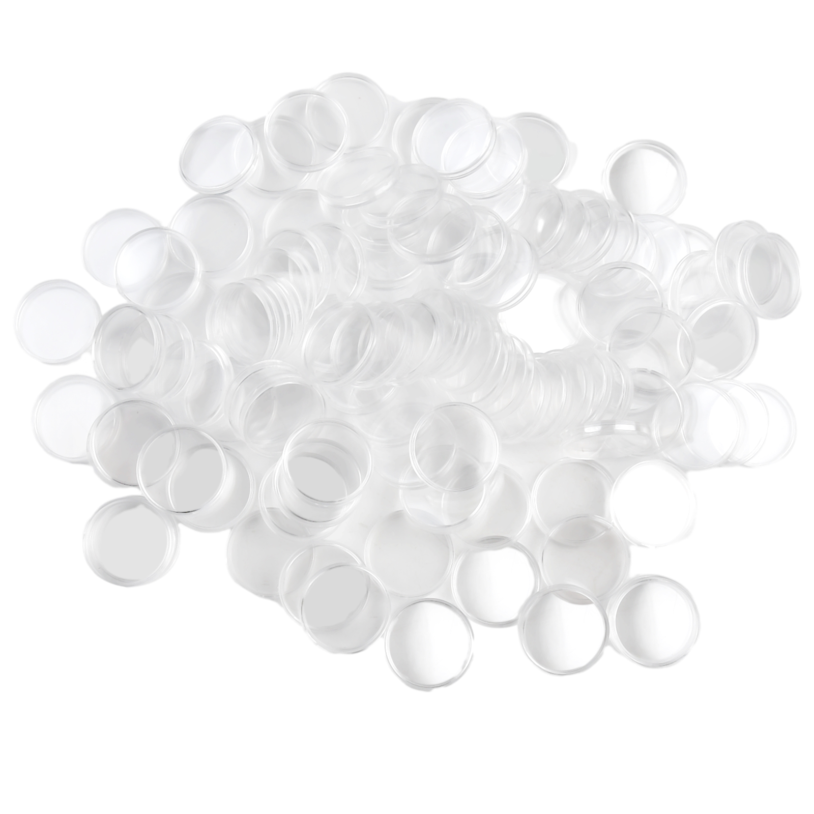 100個の透明プラスチック製コインカプセル、直径34mmの丸 - Collectors Coins Jewelry & Watches Of Smithtown Reviews のレビューと価格