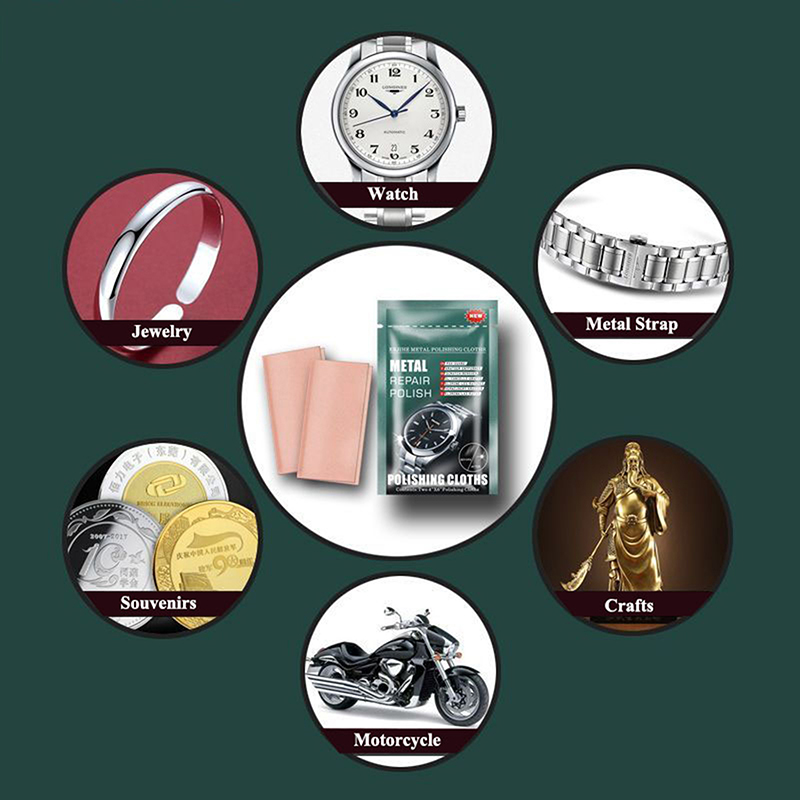 * ホットセール 5 個の高品質金属研磨布、ジュエリー時計修 - Jewelry Watches For Sale のレビューと価格