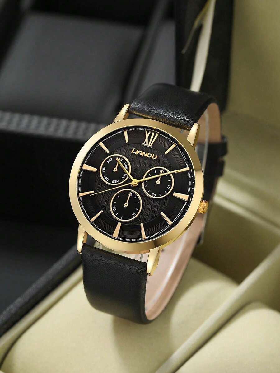 LIANDU LIANDU 1セット メンズファッションカジ - Jewelry Watch のレビューと価格