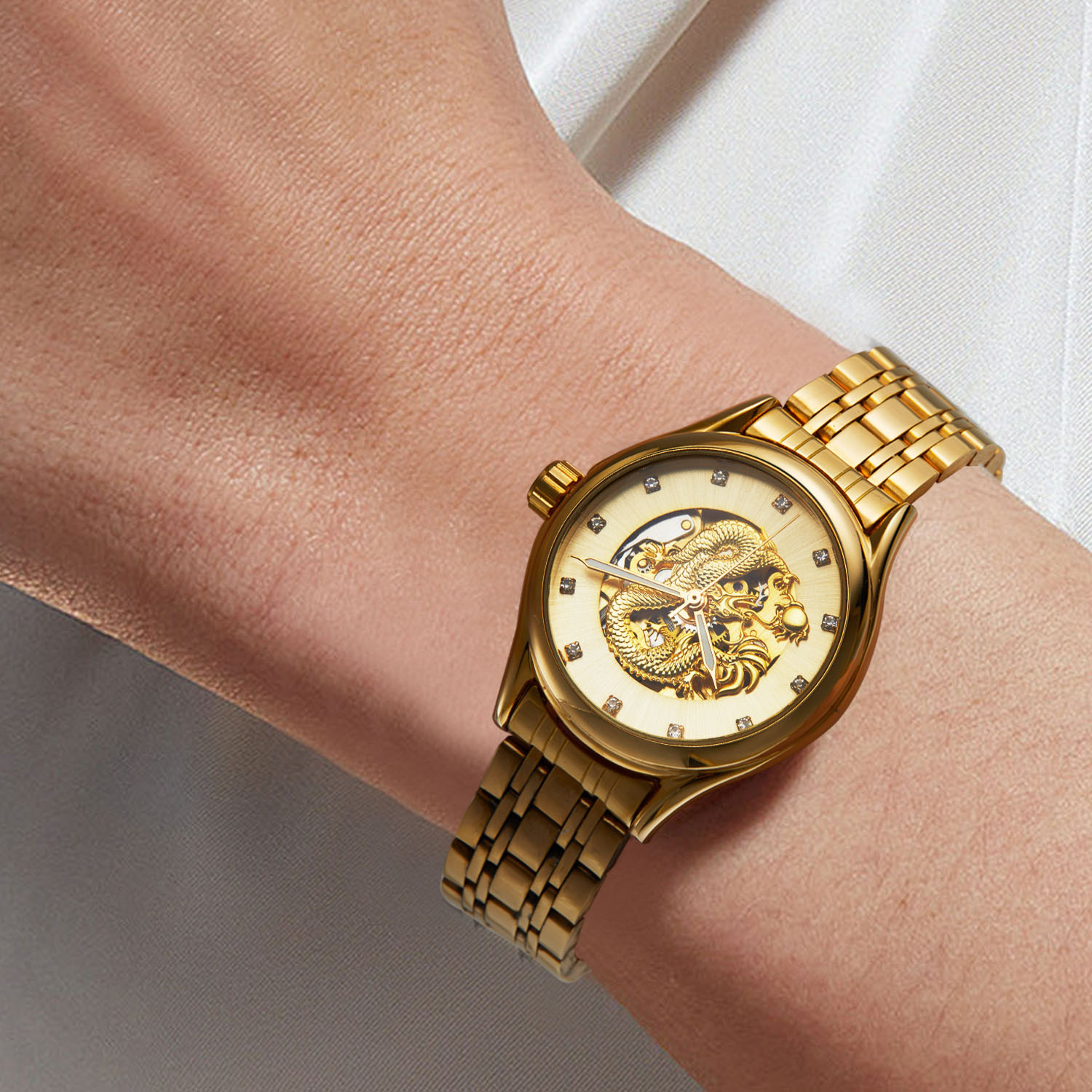 T-WINNER ハイエンド高級ドラゴンウーマンウォッチステ - High Jewelry Watches のレビューと価格