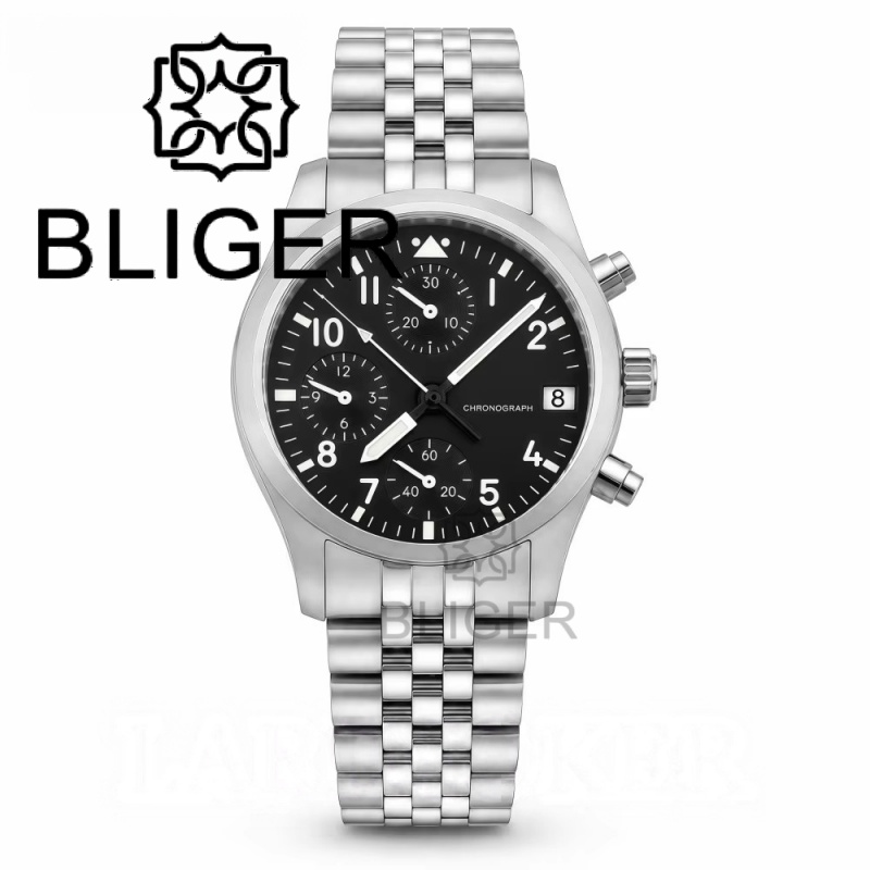 BLIGER フルブラック ブラッシュド 38 ミリメートル - Jewelry Watch のレビューと価格