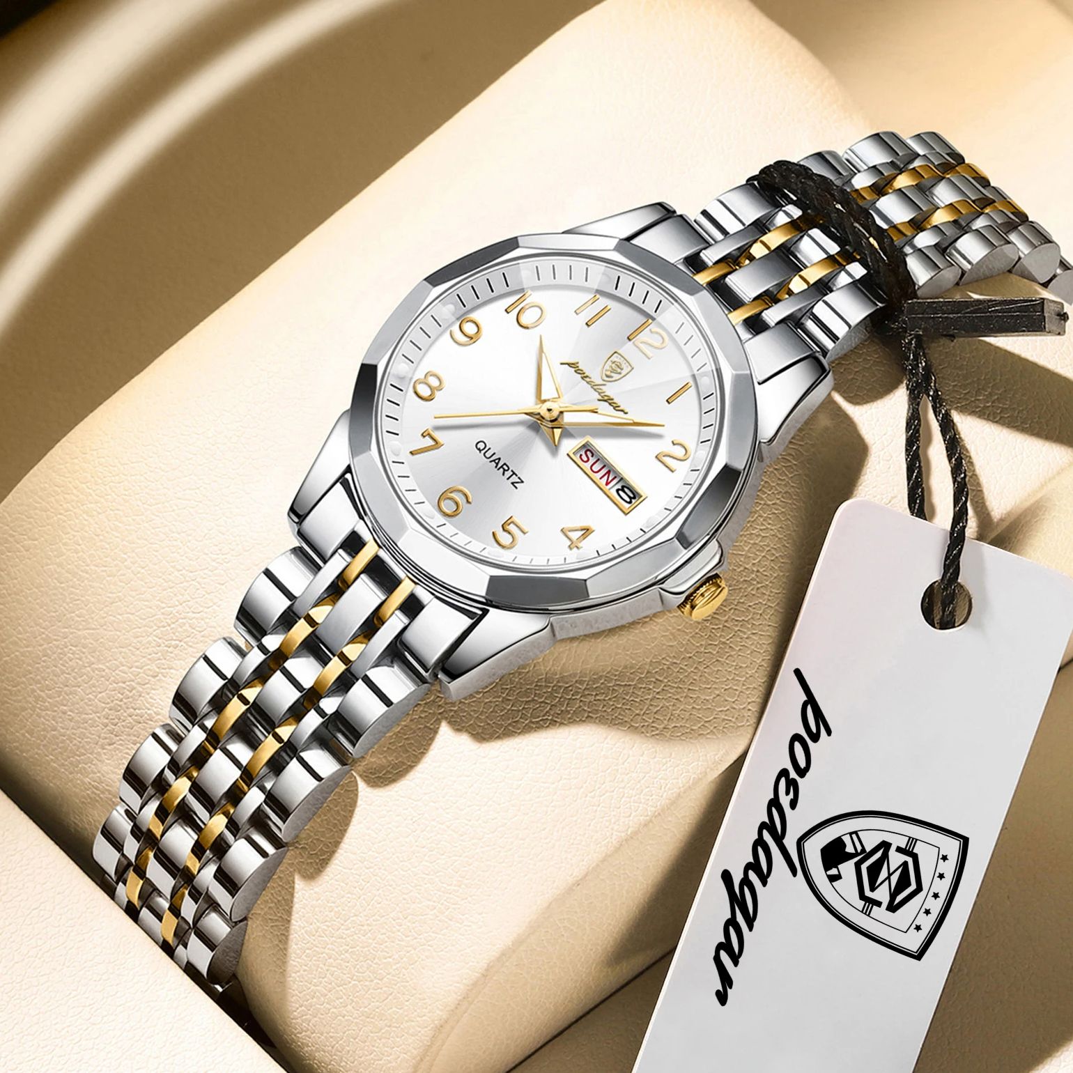POEDAGAR エレガントなレディース腕時計 防水 夜光  - High Jewelry Watches のレビューと価格