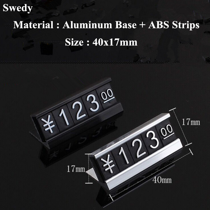 10セット調整可能な組み立て番号価格ラベルキューブタグドルユ - Jewelry Watches For Sale のレビューと価格